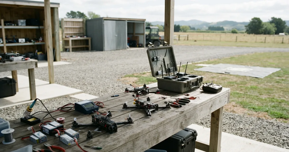 FPV Drohne aus der Ukraine kaufen und im Gelände testen