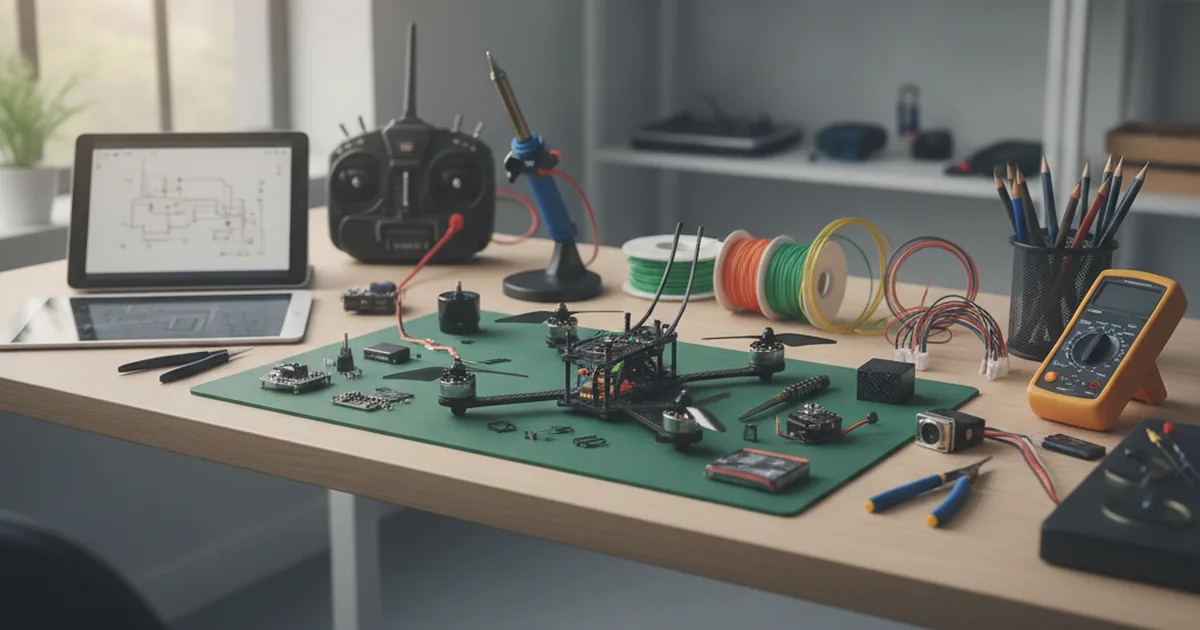 FPV Drohne selbst bauen für Anfänger: Ihr umfassender Guide zum Custom-Quad