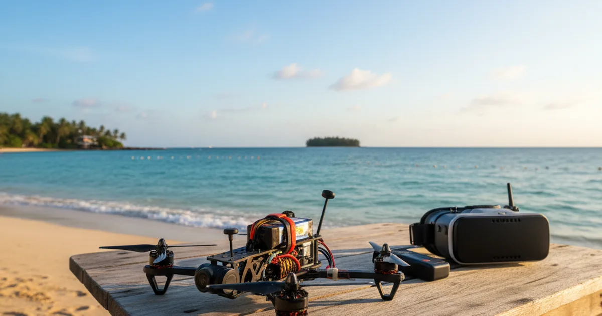 FPV Drohne im Urlaub: Die besten Modelle und wichtige Tipps für unvergessliche Flüge