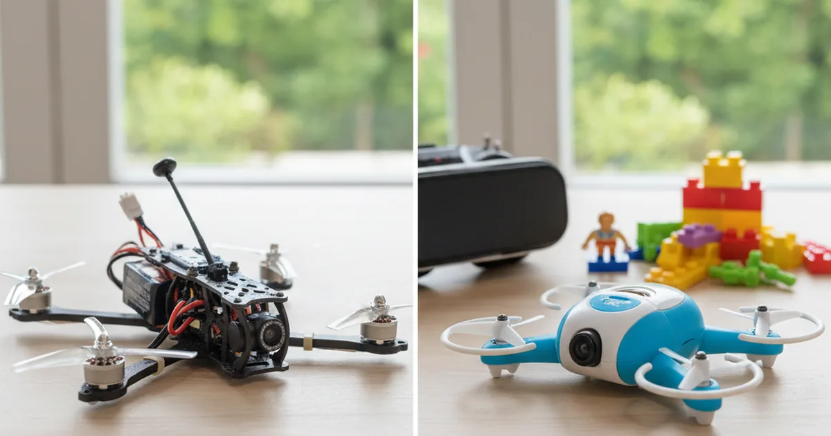 FPV Drohne vs. Spielzeugdrohne: Lohnt sich der Kauf für Sie wirklich?